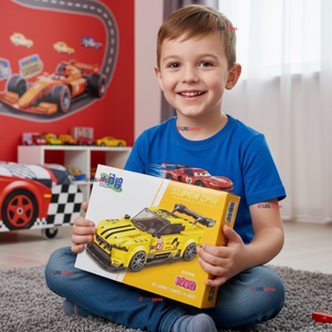 Auto Coche De Carreras Armable Maqueta Porsche Racing 360 Piezas Juguete Niño
