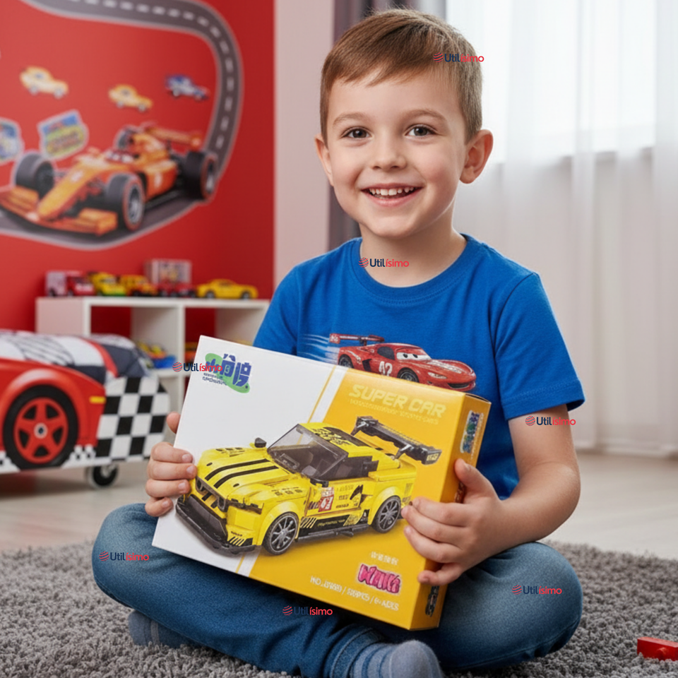Auto Coche De Carreras Armable Maqueta Porsche Racing 360 Piezas Juguete Niño