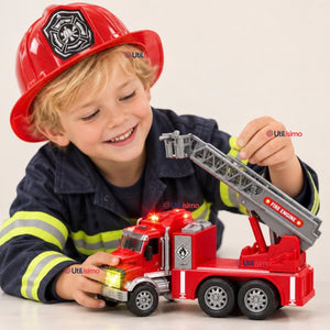 Camión Bomberos Juguete Infantil Camión De Luces y Sonidos Interactivo Niño