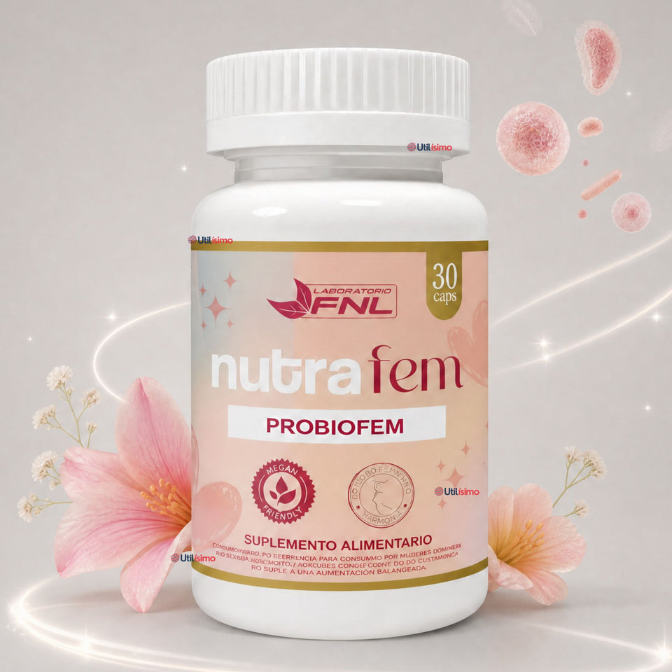 Nutrafem Probiofem 30caps FNL Equilibrio Microbiota Femenina