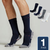 Pack 3 Pares Calcetines Bambù con Cobre Efecto Antibacterial Colores Surtidos