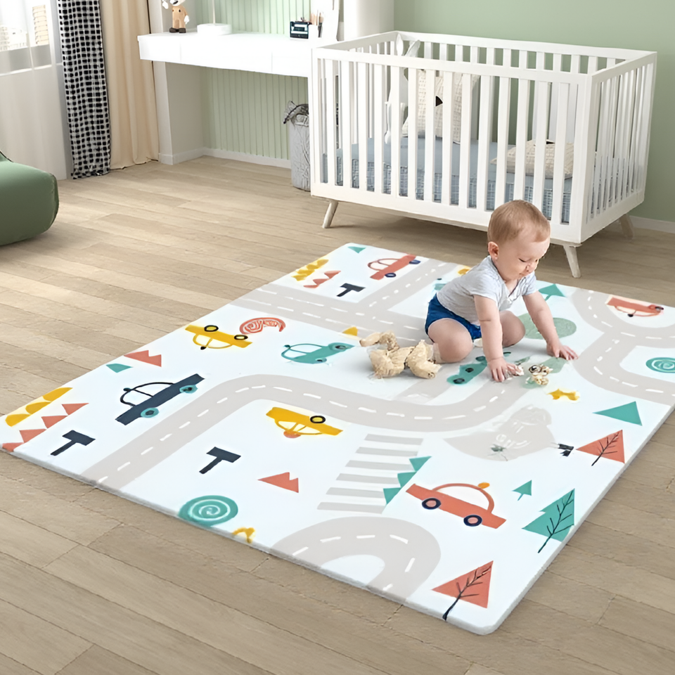 Alfombra Plegable Antigolpes 180x160cm Juego Niños Surtido