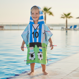 Toalla De Baño Playa Con Capucha Niño y Niña Diseños