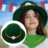 Sombrero Nortino Niña Fiestas Patrias Baile Nortino
