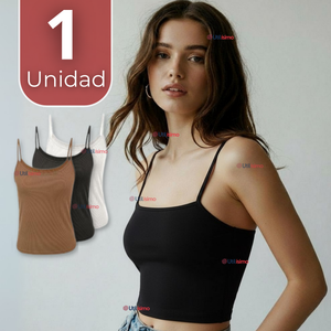 Polera Camiseta Pabilo Básica Lisa Elástica Algodón Mujer Colores Surtidos