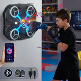Maquina De Boxeo Musical Para Niños Bluetooth Entrenamiento Inteligente