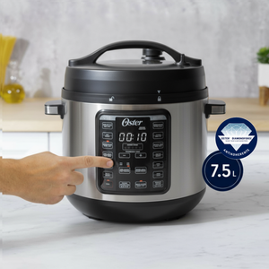 Oster Multiolla, Turbo, 7.5 L de Capacidad, con 14 Funciones Predeterminadas, Recubrimiento Oster DiamondForce, CKSTPCECT75DF