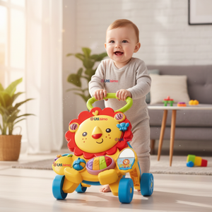 Andador Caminador Multifuncional Juguete Musical Bebé León Niña y Niño