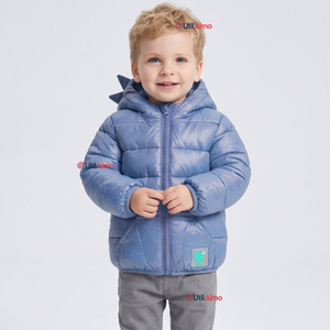 Parka Dinosaurio Con Capucha Manga Larga Niño Jump Kids