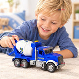 Camión Mixer Azul Juguete Infantil Camión De Luces y Sonidos Interactivo Niño