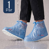 Fundas Cubre Calzado Impermeables Aislante Lluvia Azul 1 Par
