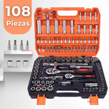 Set Caja de Herramientas Con Kit de Juego Dados Chicharra 108 Piezas