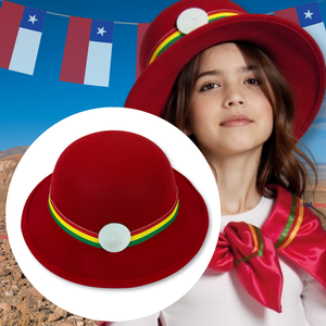 Sombrero Nortino Niña Fiestas Patrias Baile Nortino