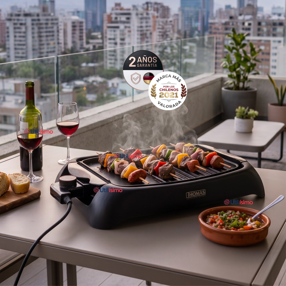 Parrilla Eléctrica Thomas Th-180 1000w