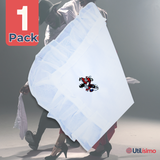 Pañuelo Baile Cueca 36 CM Con Bordes Bordado Pareja Fiestas Patrias