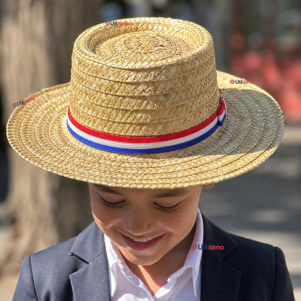 Sombrero Chupalla Huaso Juvenil Fiestas Patrias Chile Niño