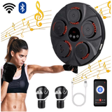 Máquina Boxeo Musical Bluetooth Recargable USB Entrenamiento Adultos Niños Pared