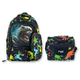 Mochila Con Lonchera Y Estuche 45cm Escolar Niño