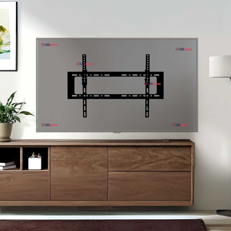 Soporte TV Pared Fijo 45Kg 40 a 80 Pulgadas 40 42 43 48 49 50 55 58 60 65 70 75 77 80