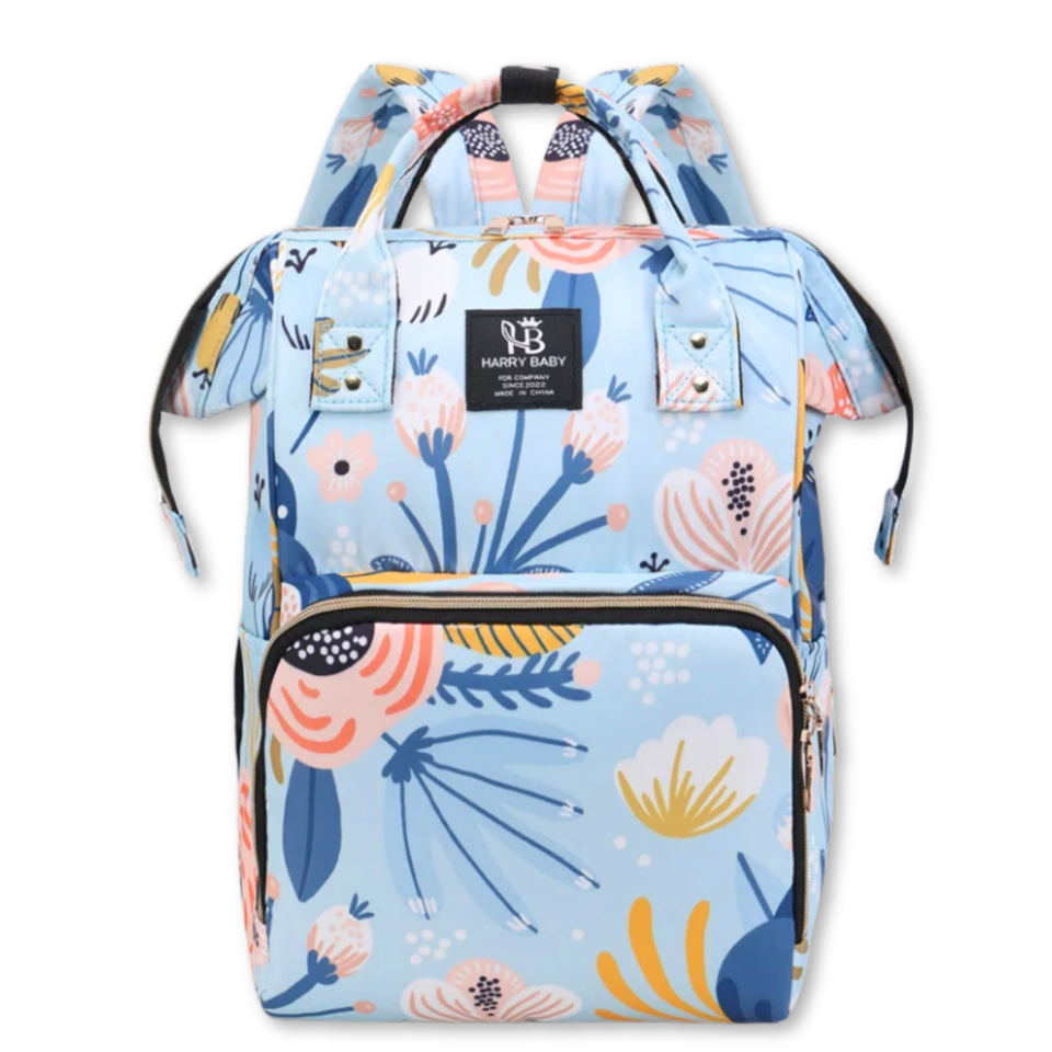 Mochila Maternal Oxford Bolso Pañalera Infantil Diseño Estampado Térmica e Impermeable