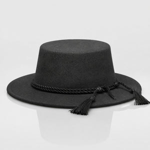 Sombrero Huaso Negro Tradicional Para Fiestas Patrias
