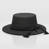 Sombrero Huaso Negro Tradicional Para Fiestas Patrias