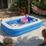 Piscina Inflable Rectangular 2mx1.2mx40cm Color Azul