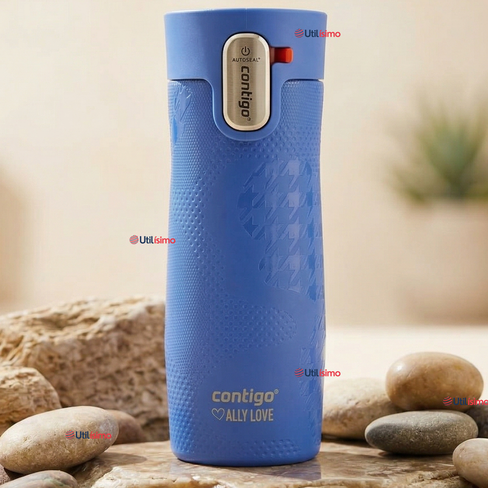 Vaso Térmico Contigo 473ml West Loop 3.0 Ally Love Acero Inoxidable Stellar