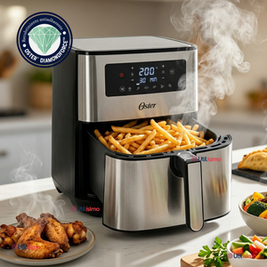 Freidora de aire digital Oster® con capacidad de 9L CKSTAF90D 1550W