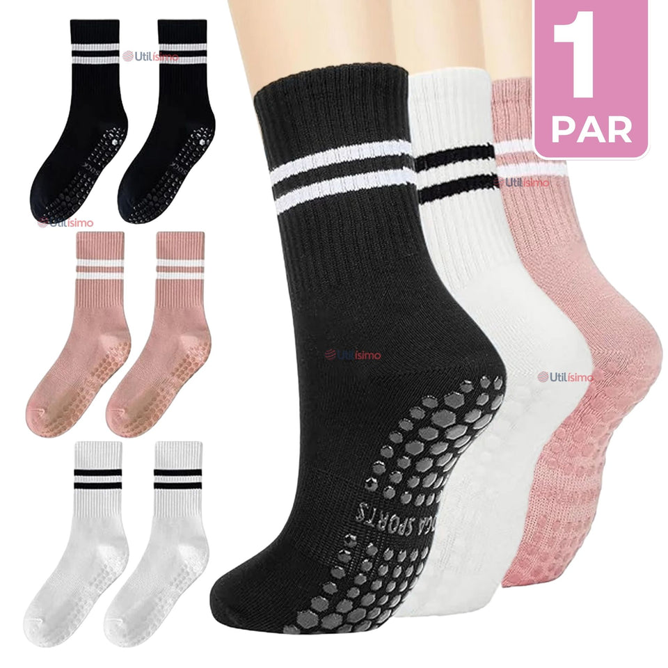 Pack 3 Calcetines Antideslizantes Largos Mujer
