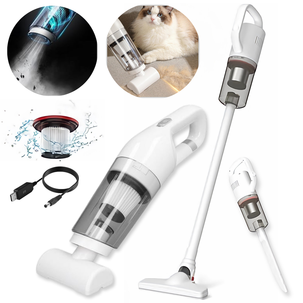 Aspiradora De Mano Inalámbrica Recargable Potente 120W USB Portátil Hogar
