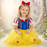 Disfraz Princesa Blancanieves Con Cintillo Niña