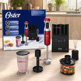 Batidora de inmersión Oster® con cuchilla Quad y accesorios FPSTHB5103R