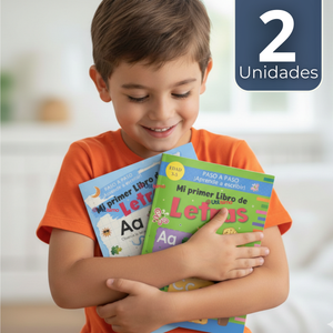 Pack 2 Libros De Aprendizaje de Letras Educativo Diseños Surtidos