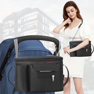 Bolso Maternal Mochila Para Coche Pañalera Bebé Mama