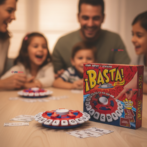 Basta Juego De Palabras Calidad Premium Piensa Rápido Y Contesta Stop Original