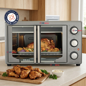 Horno con freidora de aire Oster® de 42 litros, puertas francesas, TSSTTV42FDMAFNS 1700W
