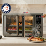Horno con freidora de aire digital Oster® de 42 litros, puertas francesas, TSSTTV42FDDAFNS 1700W