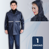 Poncho Impermeable Adulto Unisex Negro
