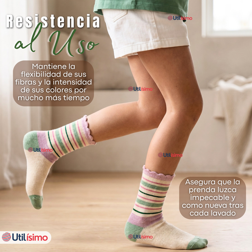 Pack 2 Pares De Calcetines Algodón Invierno Diseño Fritilla Surtido Niña 9-12