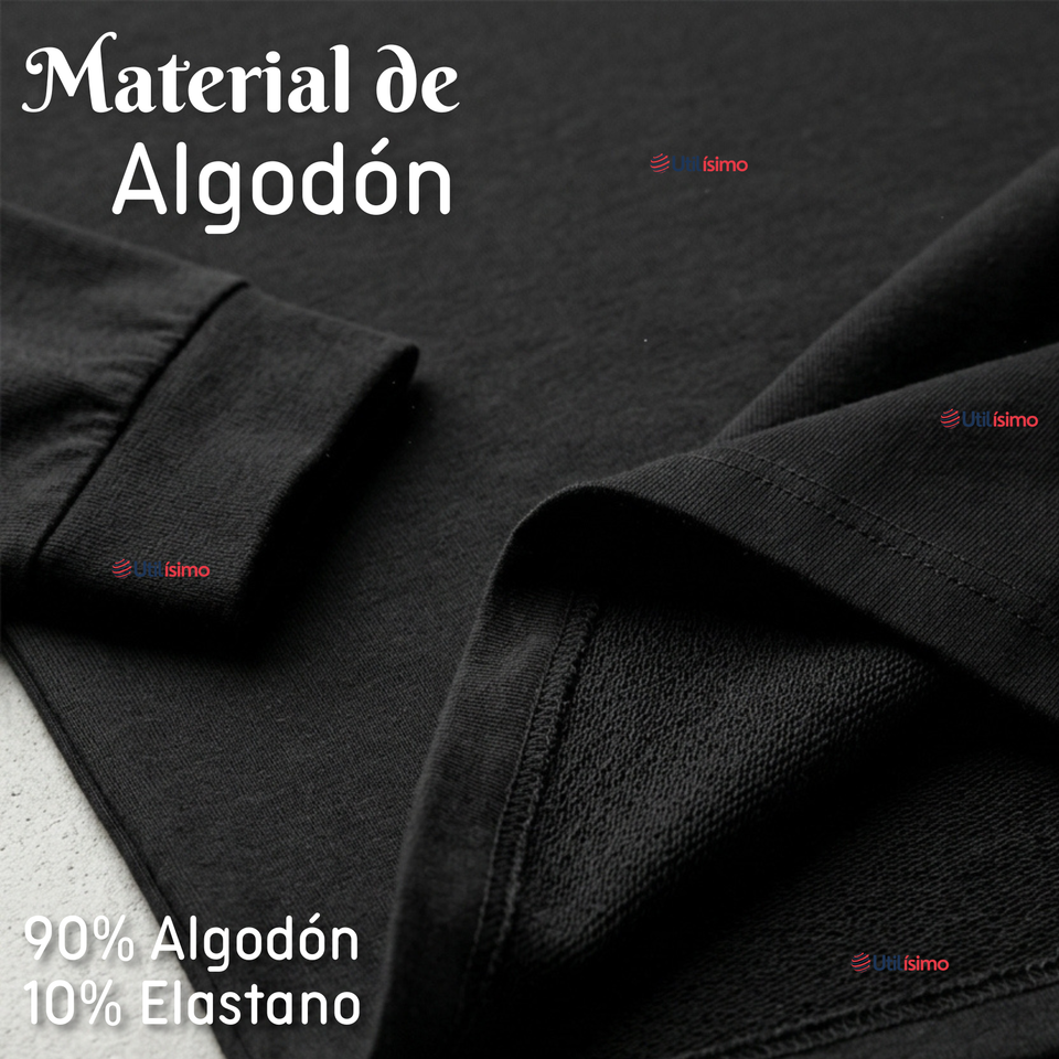 Pack 3 Camisetas Poleras Algodón Primera Capa Manga Larga Hombre Cuello Redondo