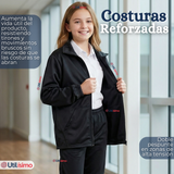 Pack 2 Conjuntos Escolares Buzo Pantalón Y Polerón Tela Sintética Unisex Niños Azul 3 a 16 años