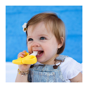 Cepillo y Mordedor Banana para Bebés Tedmimak