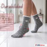Pack 6 Pares Calcetines Mujer Juvenil Surtidos 65% Algodón Transpirables