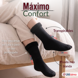 Calcetín Chiporro Mujer Ultra Térmico Negro Invierno Polar 1 Par