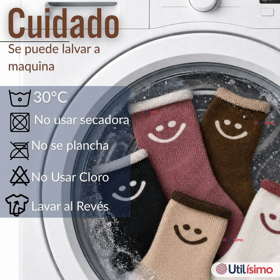Calcetines Toalla Mujer Polar Surtidos Gruesos 1 Par
