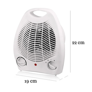 Termoventilador Calefactor Eléctrico 2000w Sistema Seguridad