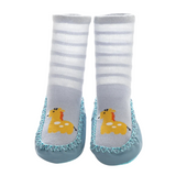 Calcetin Pantufla Antideslizante Niño Azul Jump Kids