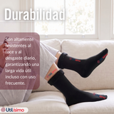 Calcetín Chiporro Mujer Ultra Térmico Negro Invierno Polar 1 Par