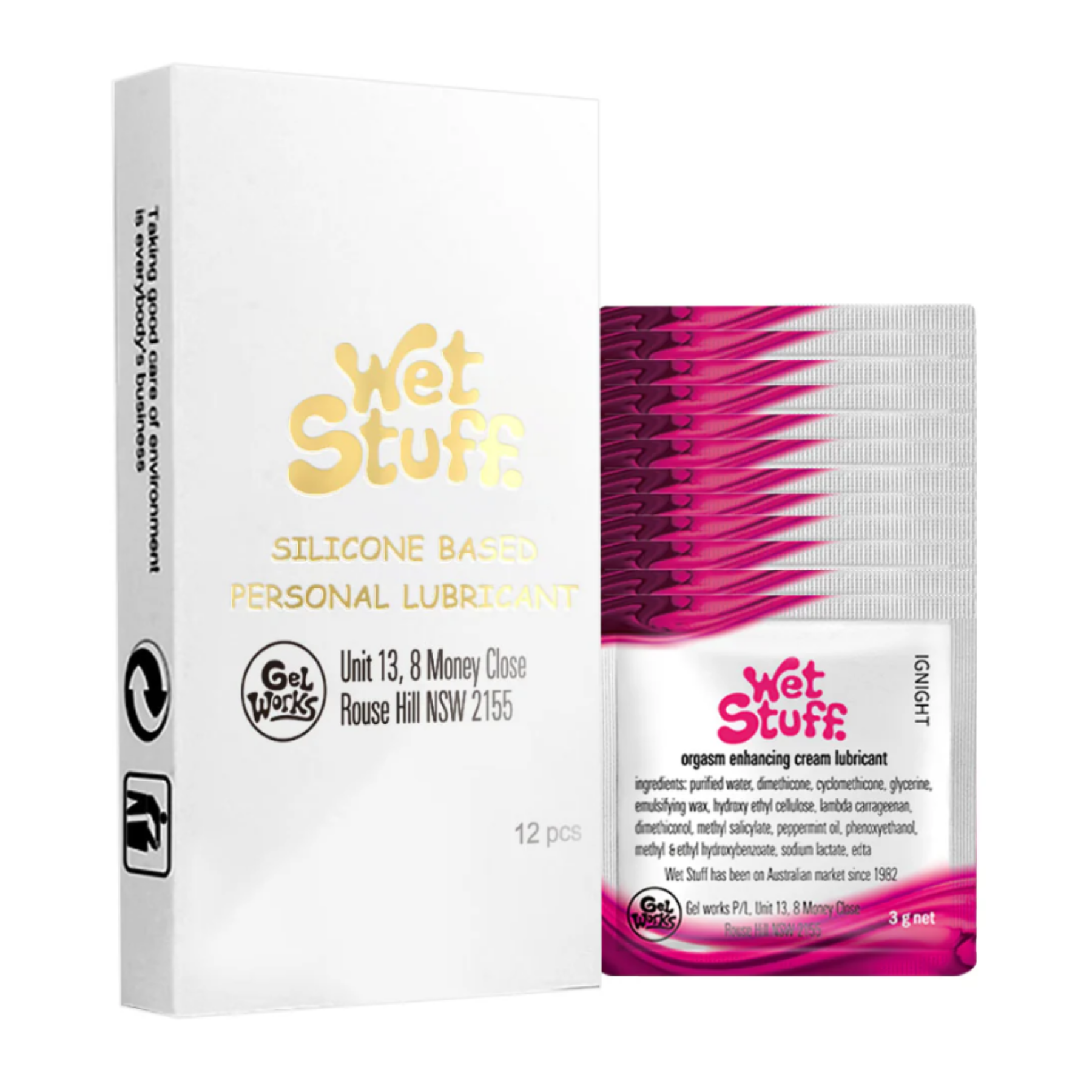 Pack 12 Sobres Crema Lubricante Intimo Base Silicona Utilsimo Chile Pack 12 Sobres Crema Lubricante Intimo Base Silicona Utilsimo Chile